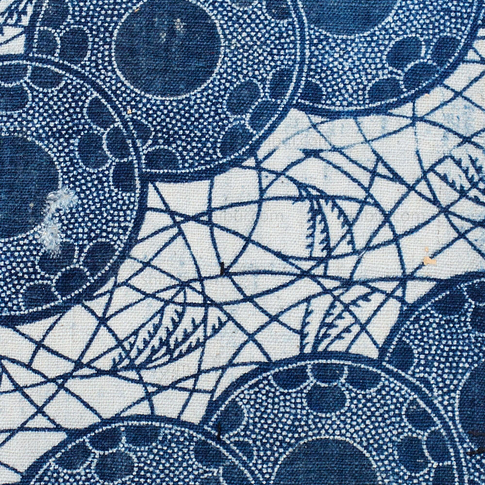 Katazome Textile Fragment