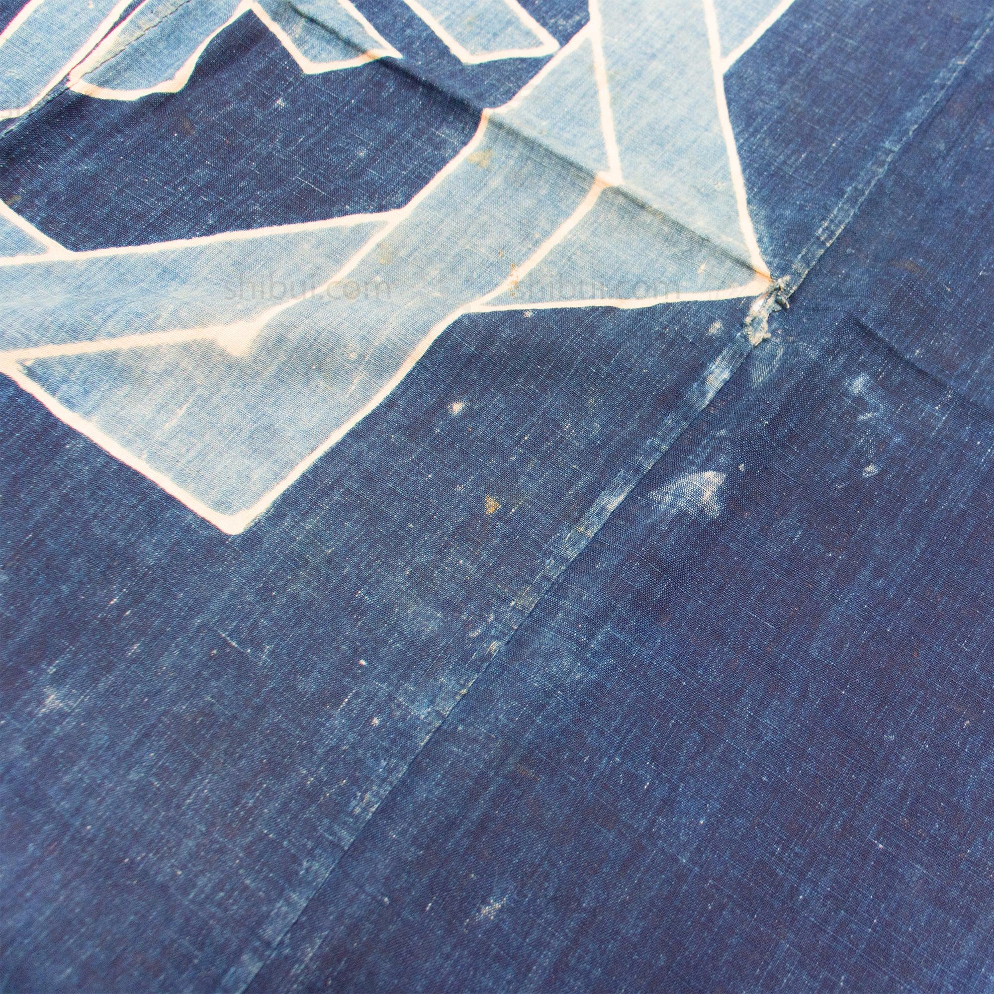 Basket Star Mon Indigo Furoshiki