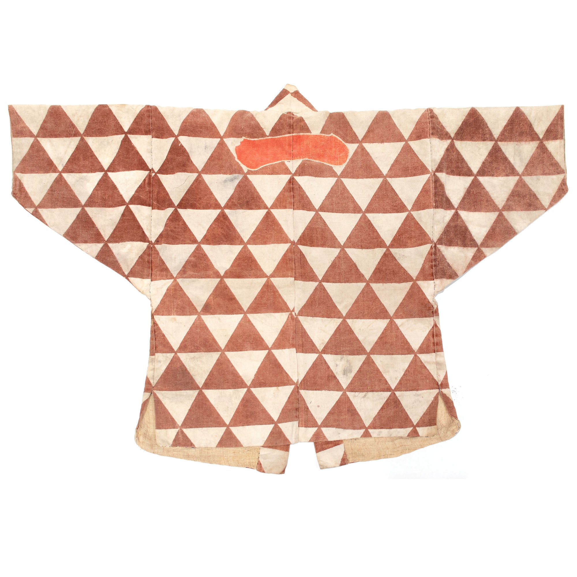 Fireman's Festival Happi Coat with Triangle Motif
