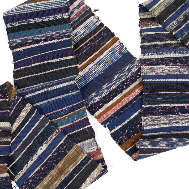 Sakiori Obi | Recycled Silk Upcycled Ragweave Belt