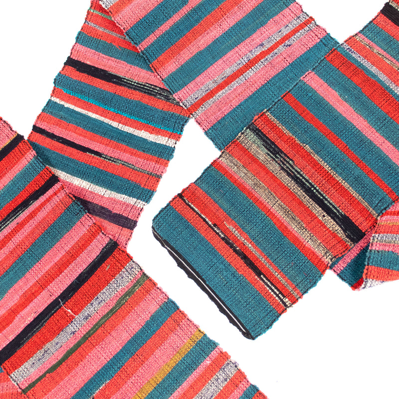 Sakiori Obi | Recycled Silk Upcycled Ragweave Belt