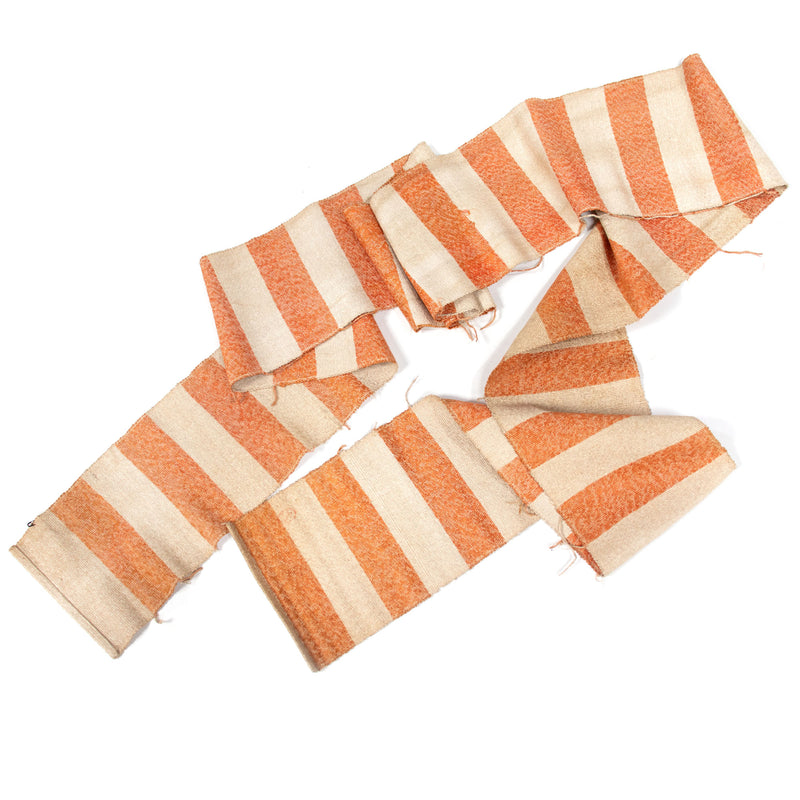 Sakiori Obi | Recycled Silk Upcycled Ragweave Belt