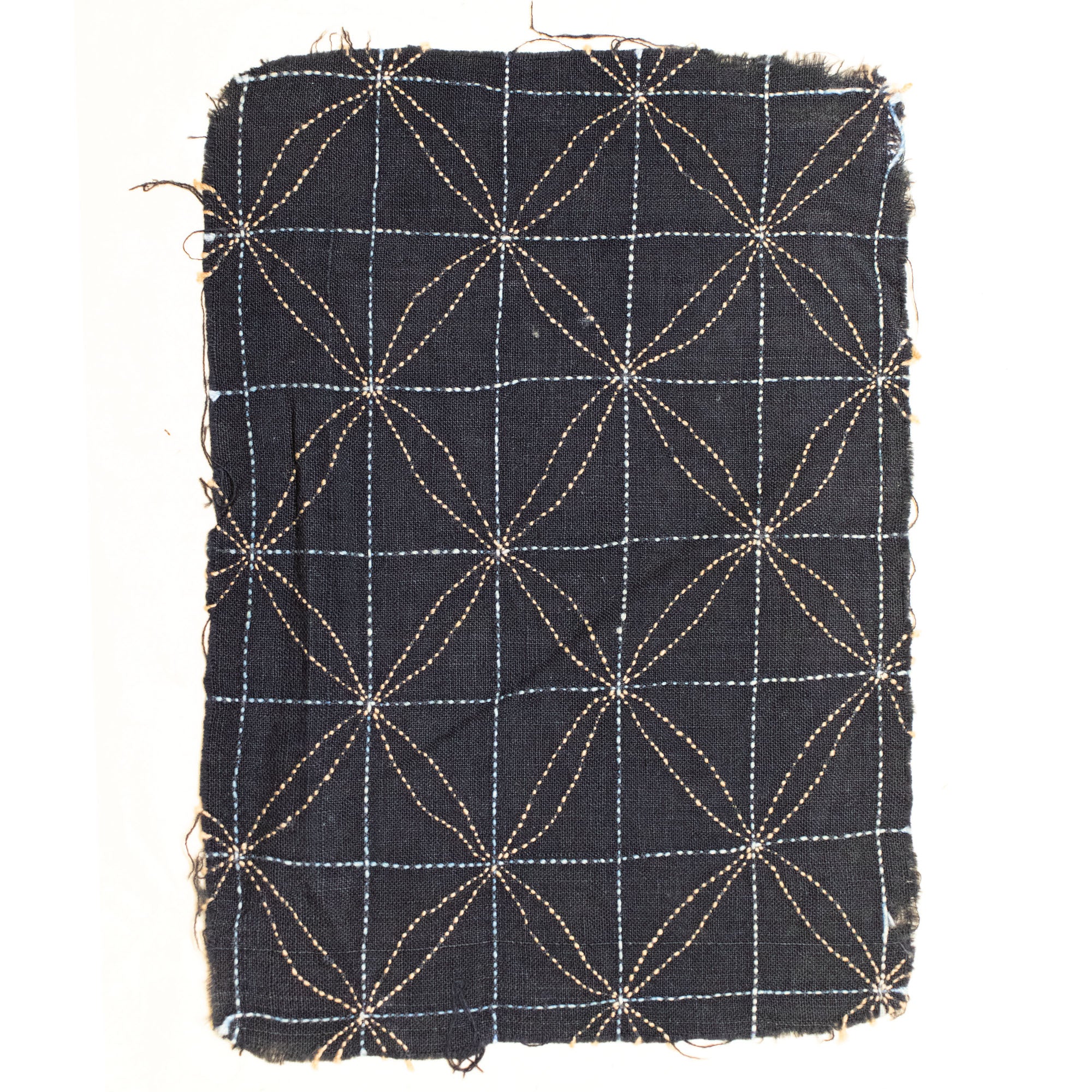 Indigo Sashiko Fragment