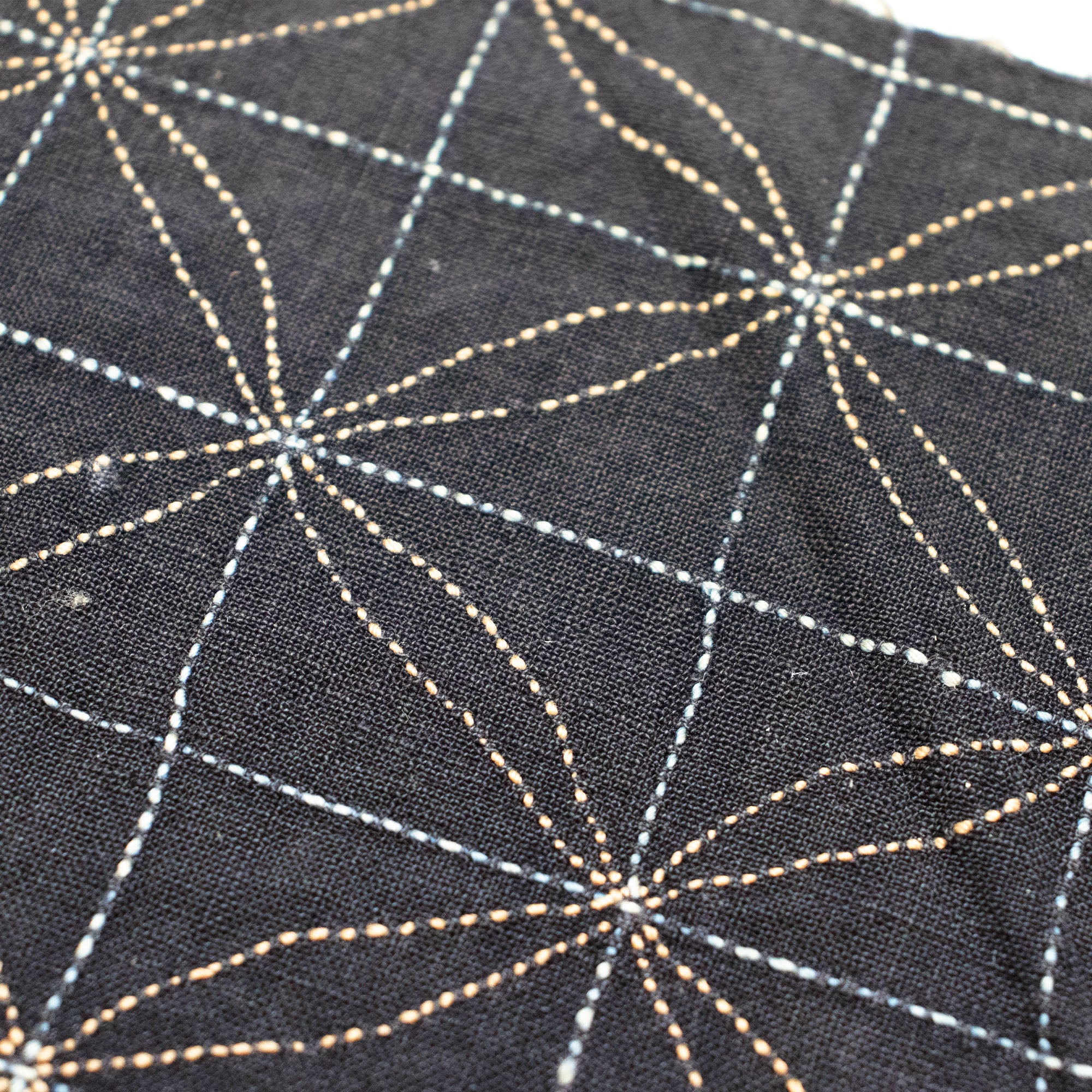 Indigo Sashiko Fragment