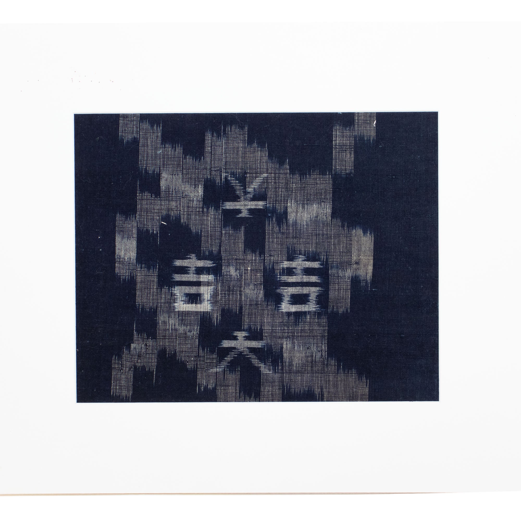 Japanese Indigo E-gasuri Daikichi Fragment