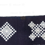 Snowflake Kasuri Textile Fragments | Japanese Indigo Cotton