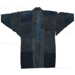 Japanese Boro Indigo Muilti Layer Short Coat