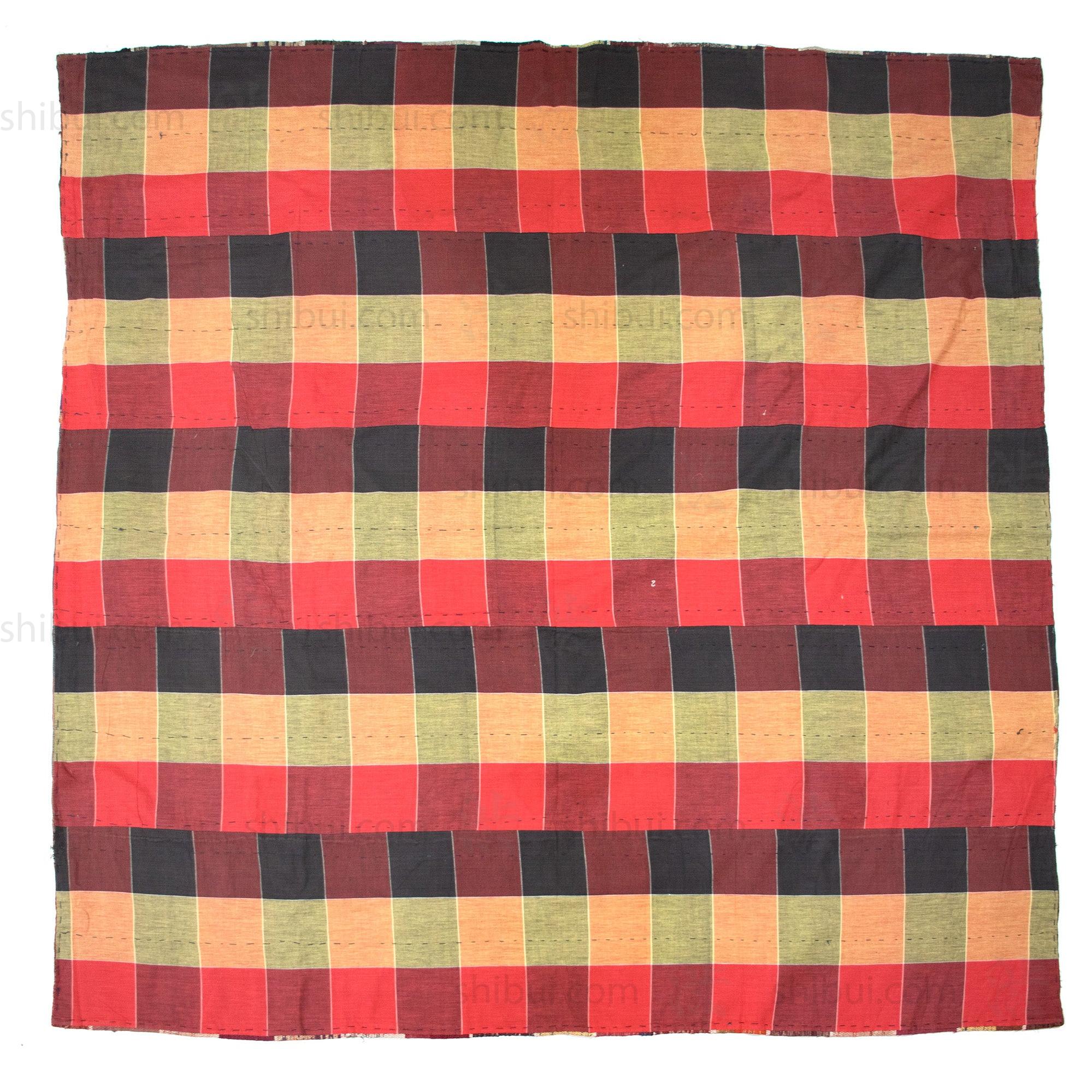 Sakiori Blanket |  Japanese Ragweave Folk Textile Recycling