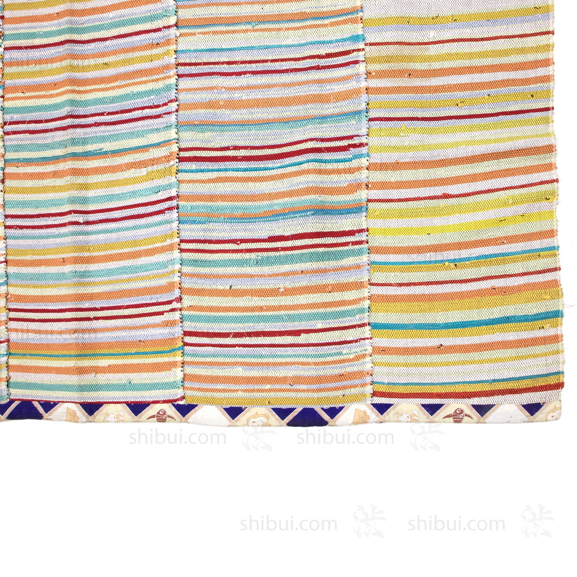 Sakiori Blanket |  Japanese Ragweave Folk Textile Recycling