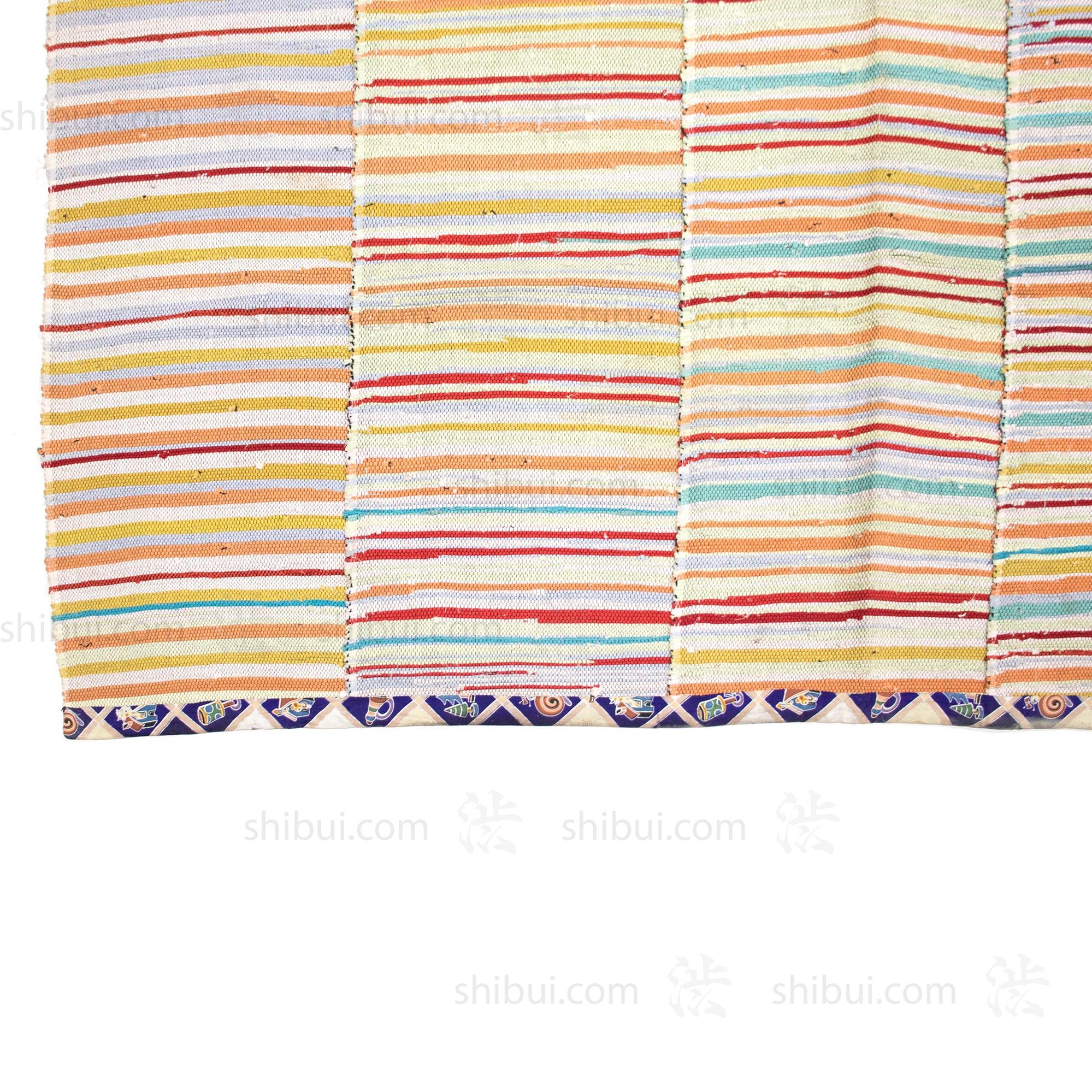 Sakiori Blanket |  Japanese Ragweave Folk Textile Recycling