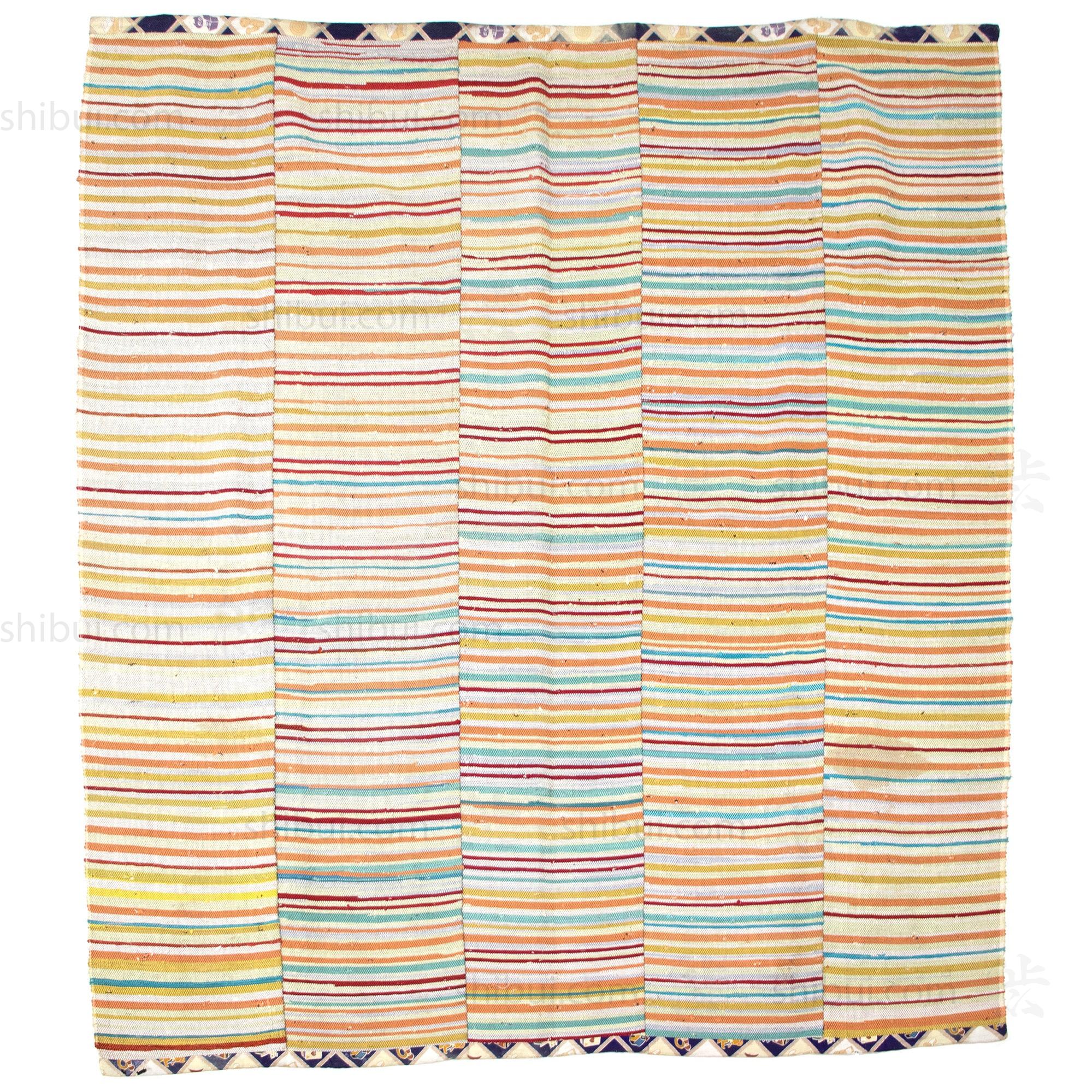 Sakiori Blanket |  Japanese Ragweave Folk Textile Recycling