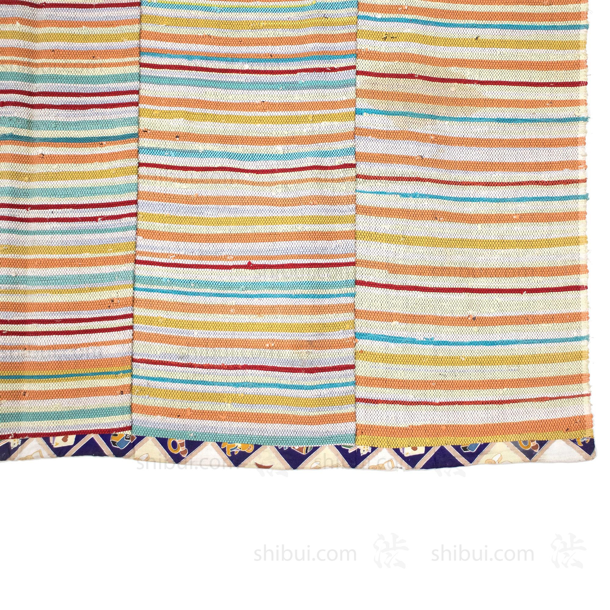 Sakiori Blanket |  Japanese Ragweave Folk Textile Recycling