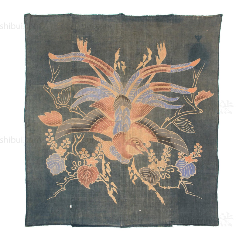 Katazome Phoenix 4 Panel futon cover