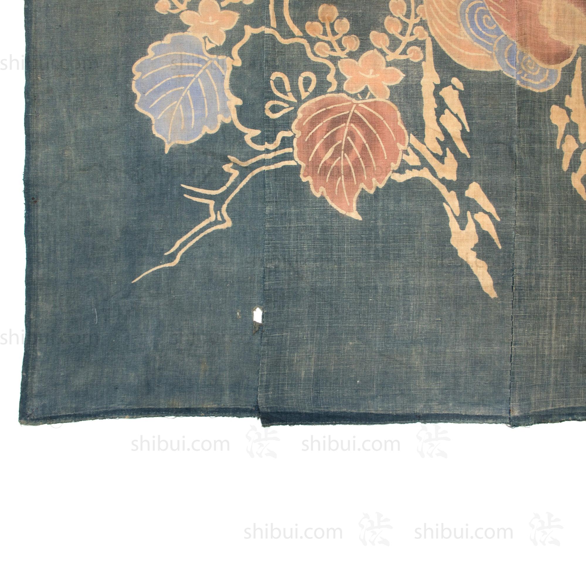 Katazome Phoenix 4 Panel futon cover