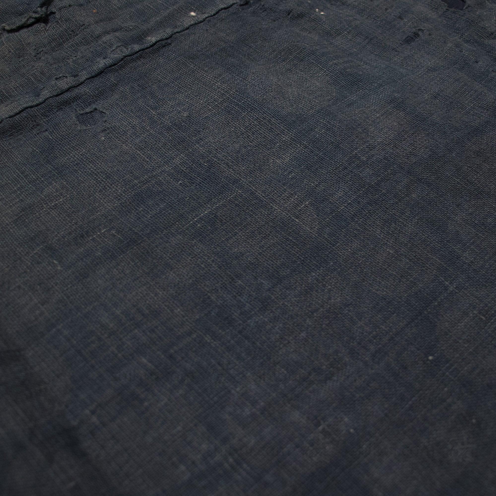 Boro Blanket with 3 panels | Japanese Indigo