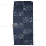 Shrimp Kasuri Two Panel | Japanese Indigo Cotton