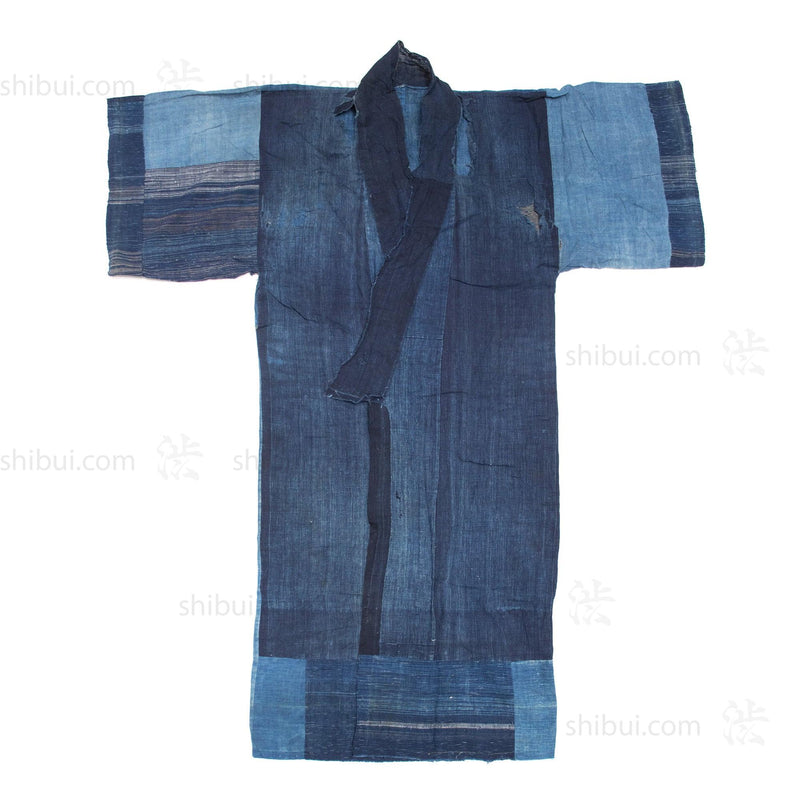 Vintage Indigo Cotton Zanshiori Boro Yogi