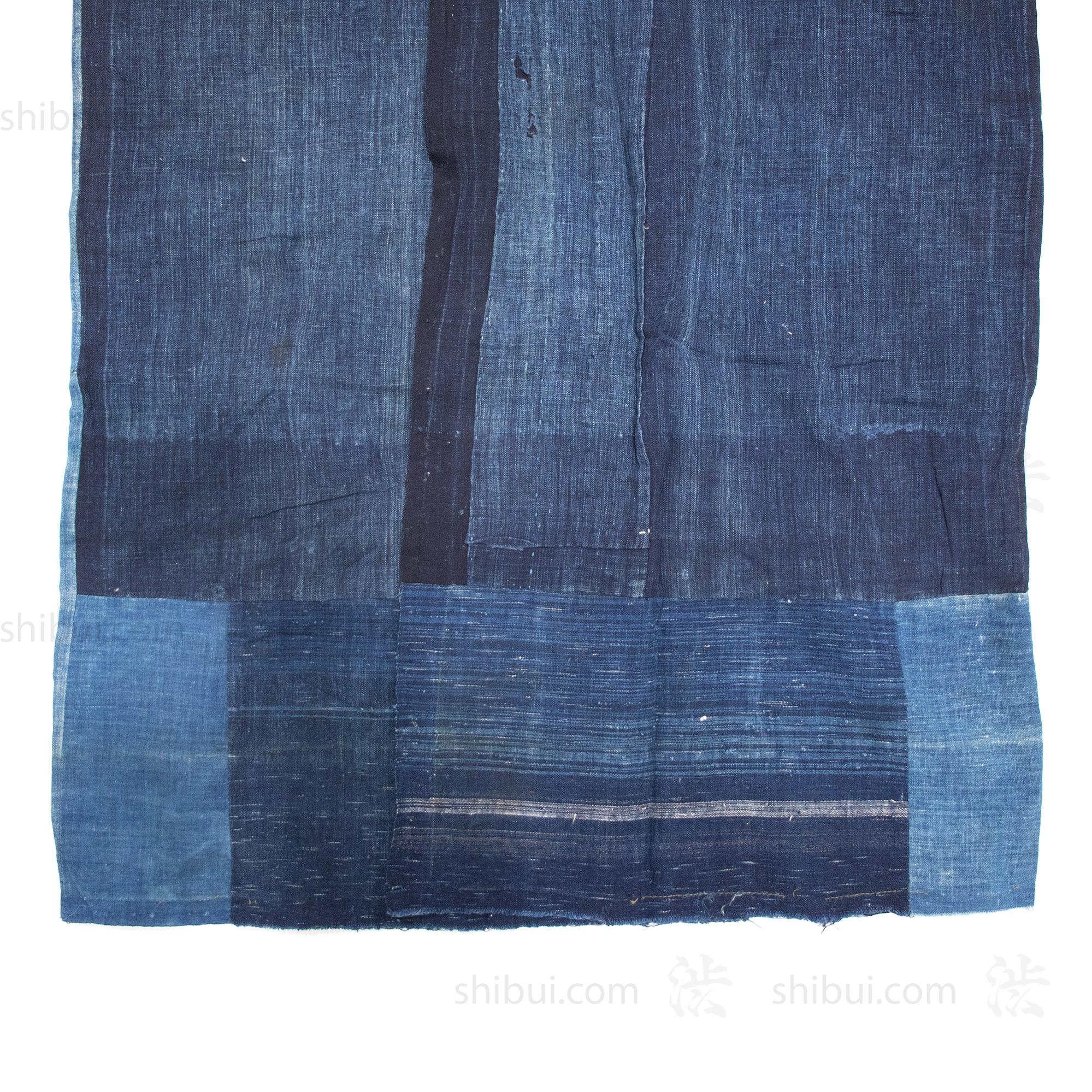 Vintage Indigo Cotton Zanshiori Boro Yogi
