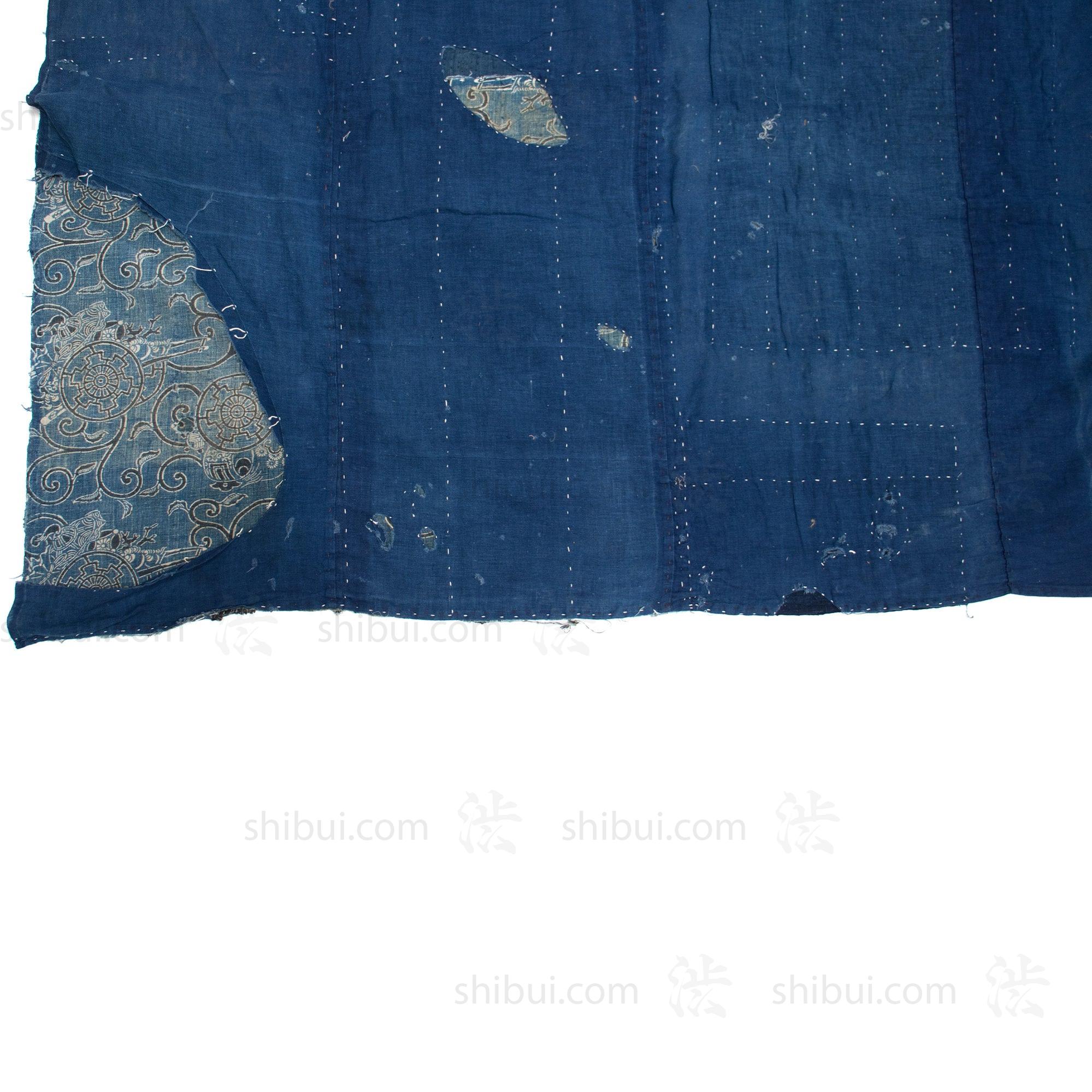Antique Boro Sheet | Japanese Indigo