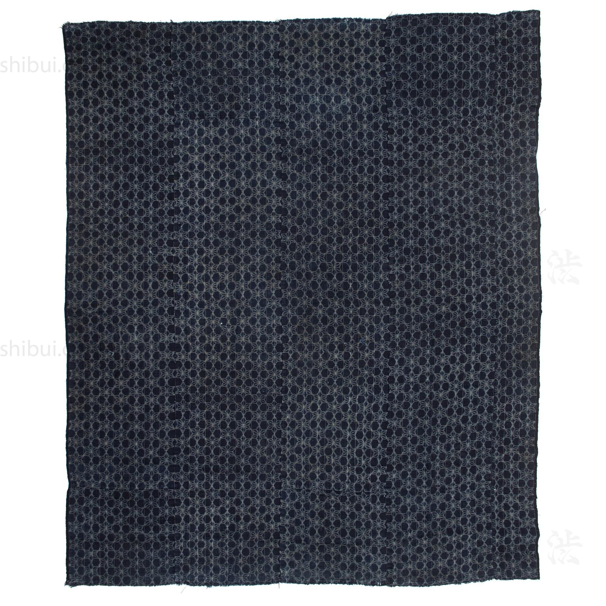 Asanoha Indigo Kasuri Sheet