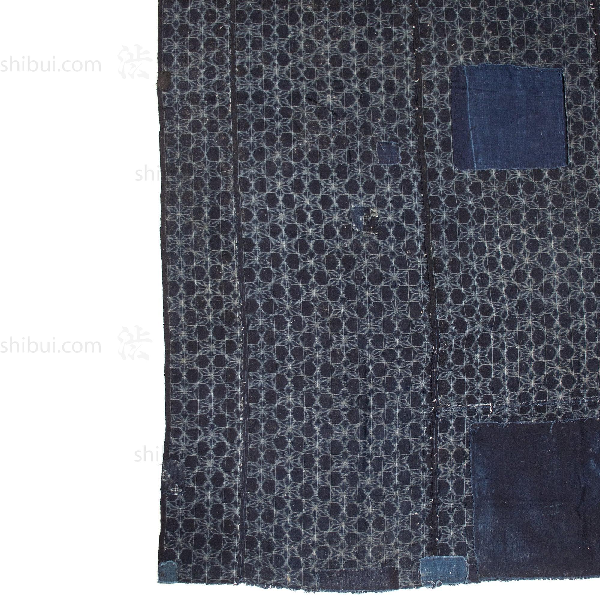 Asanoha Indigo Kasuri Sheet