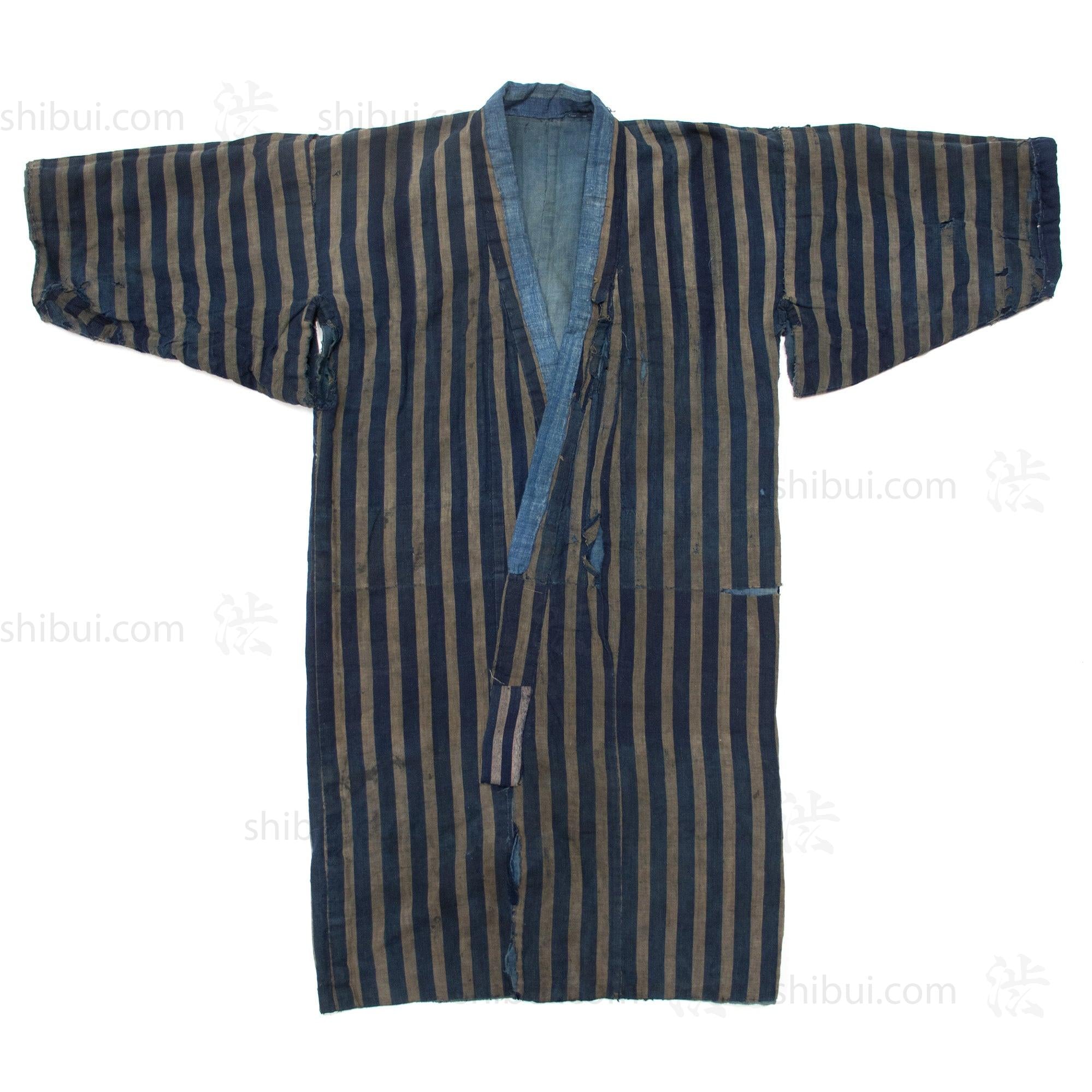 Small Shima Noragi | Japanese Indigo Folk Jacket