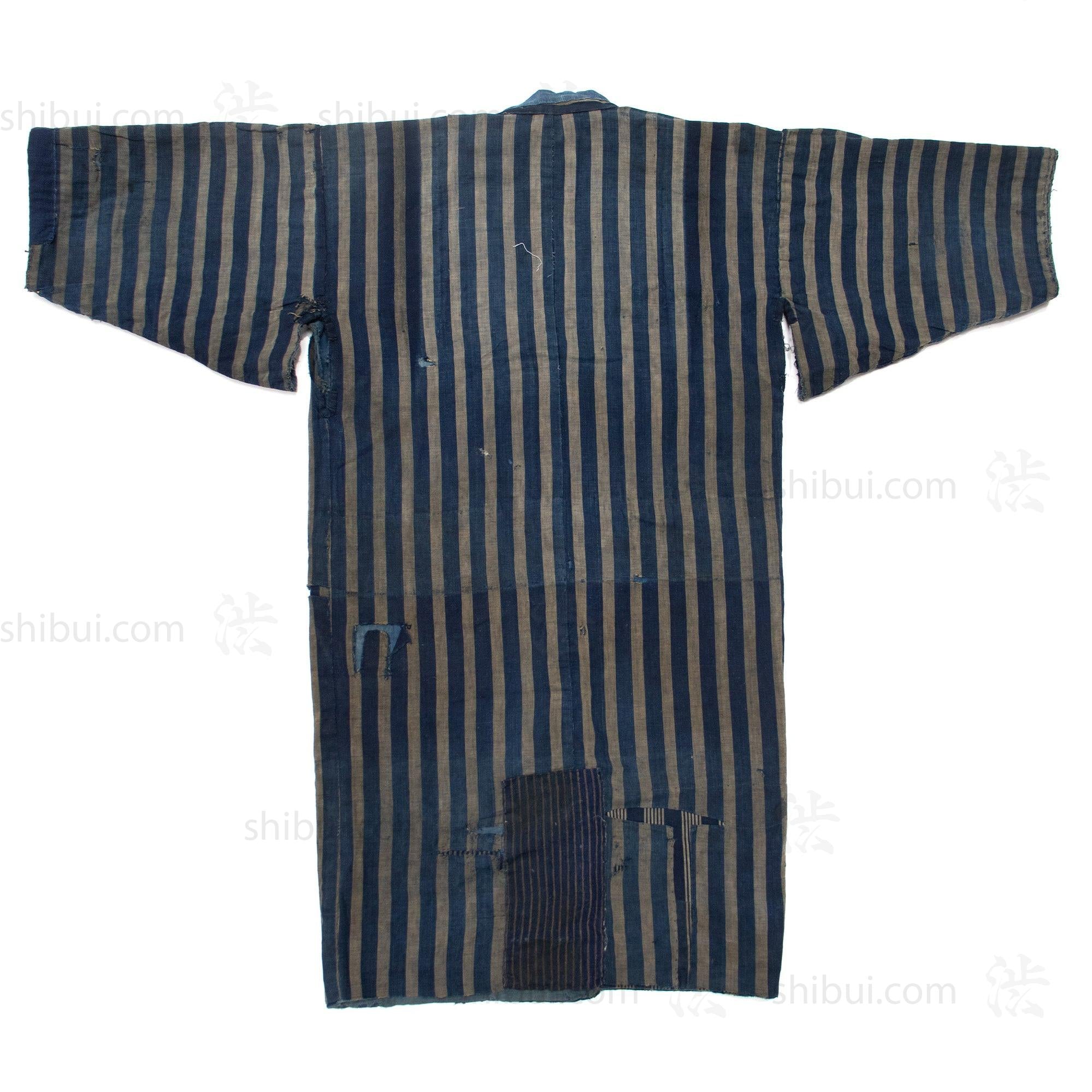 Small Shima Noragi | Japanese Indigo Folk Jacket