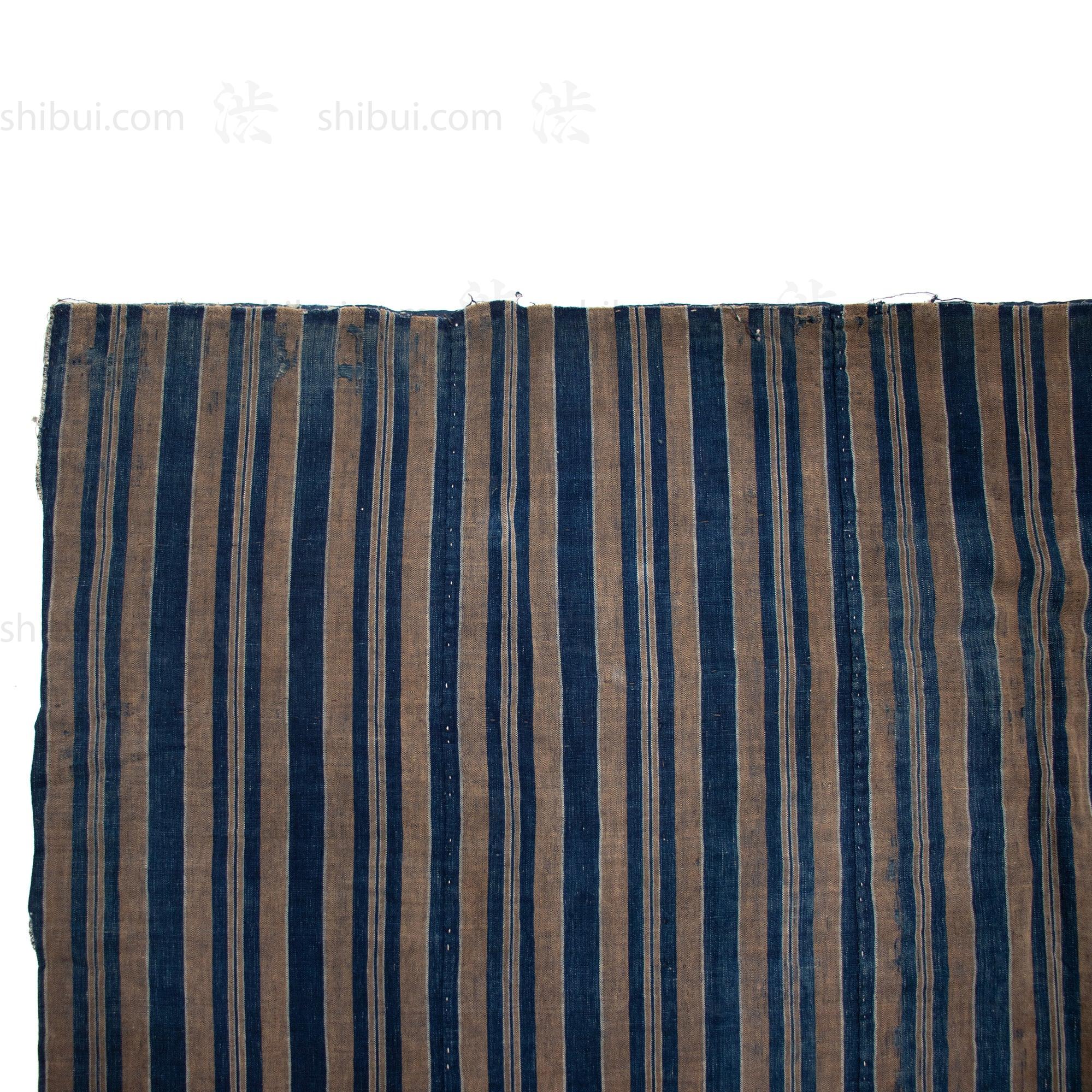 Boro Multilayer Blanket Made From Shima |  Japanese Indigo
