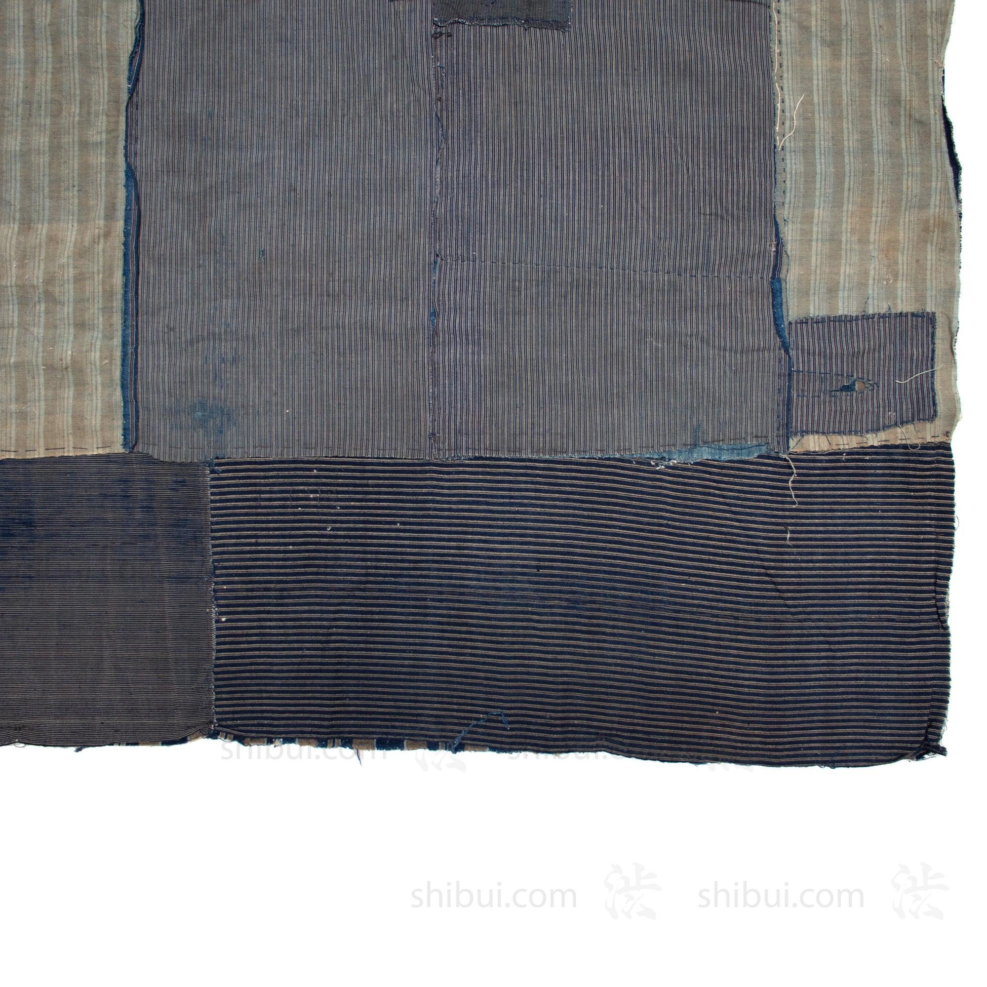 Boro Multilayer Blanket Made From Shima |  Japanese Indigo
