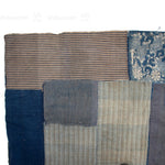 Boro Multilayer Blanket Made From Shima |  Japanese Indigo