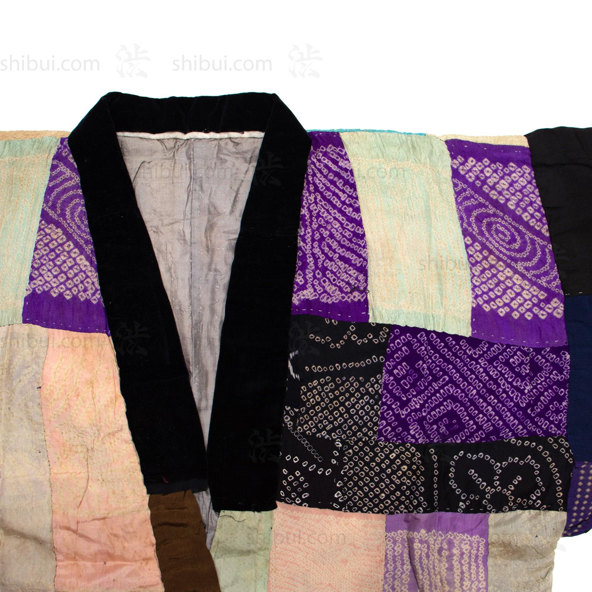 Yosegire Hanjuban with Shibori