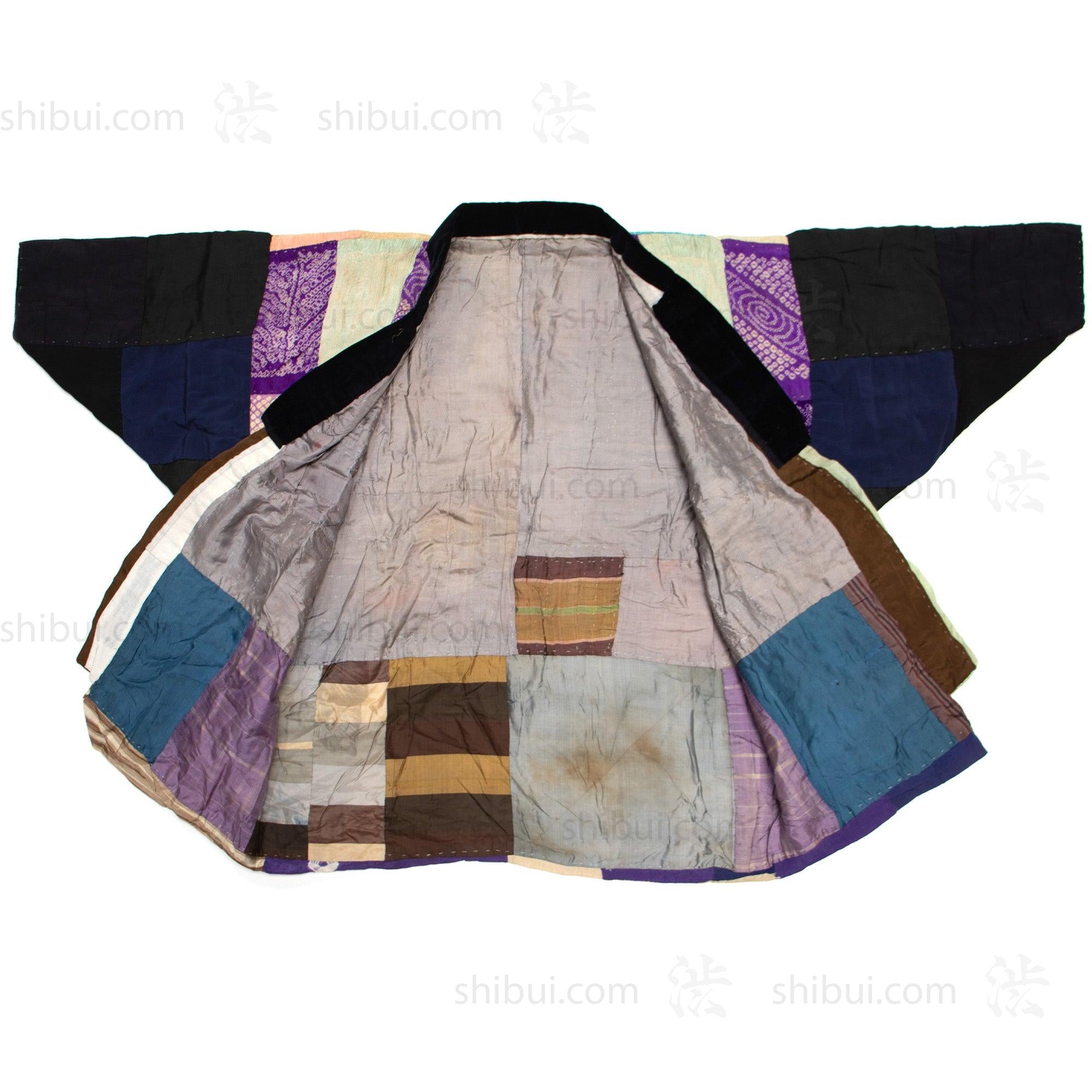 Yosegire Hanjuban with Shibori