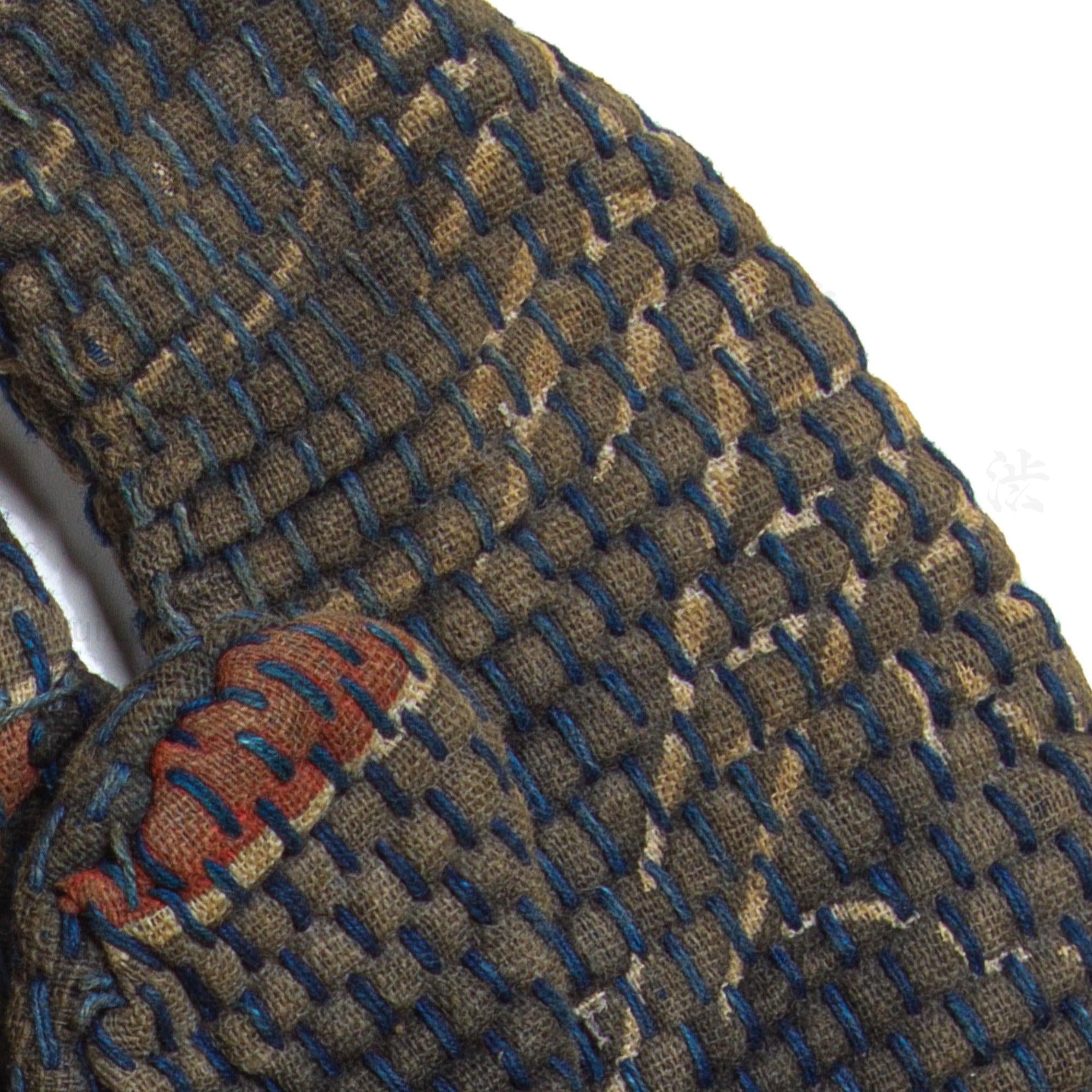 Sashiko Quilted Japanese 19th Century Fireman's Gloves
