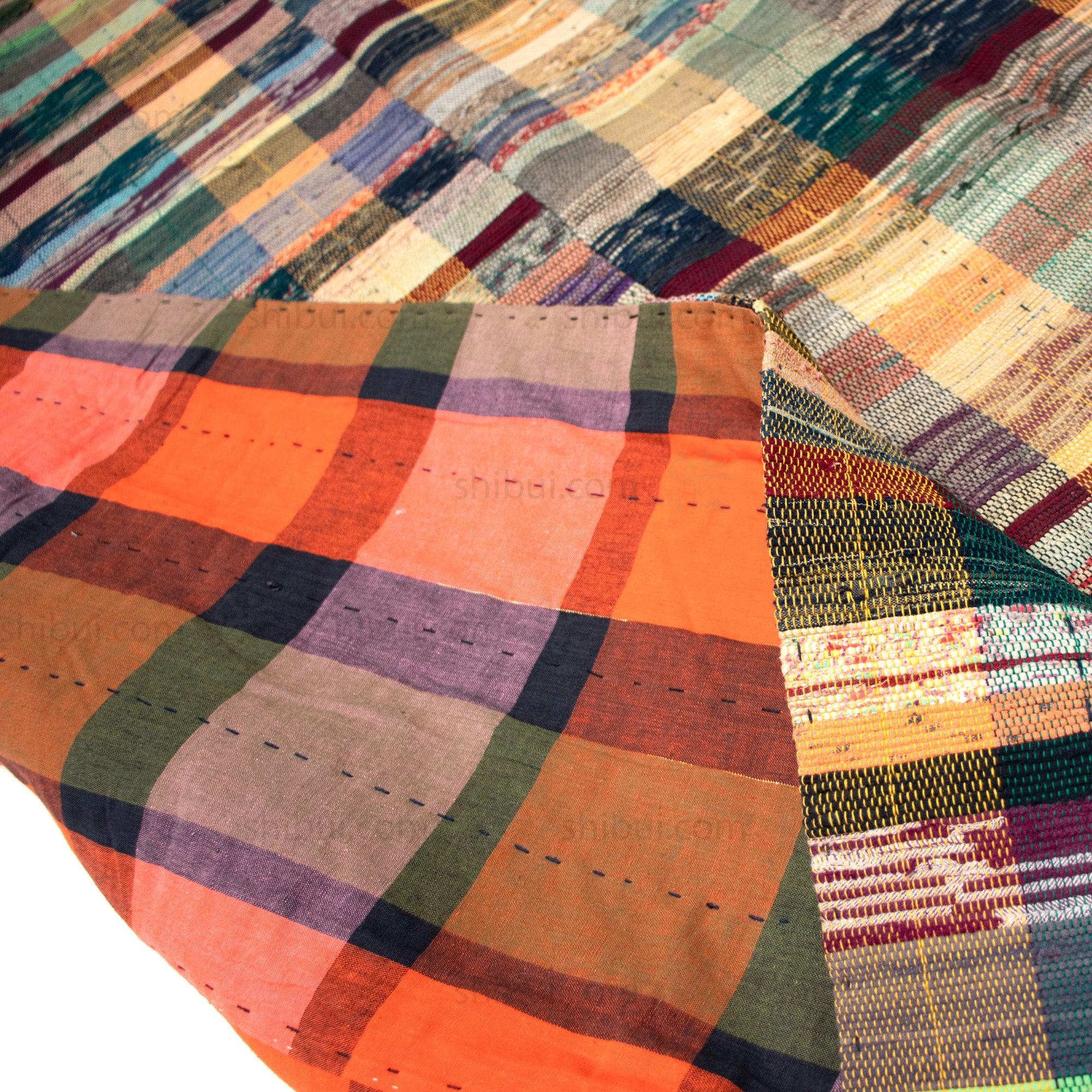 Sakiori Blanket | Kotatsu cover with Mid-Century Lining