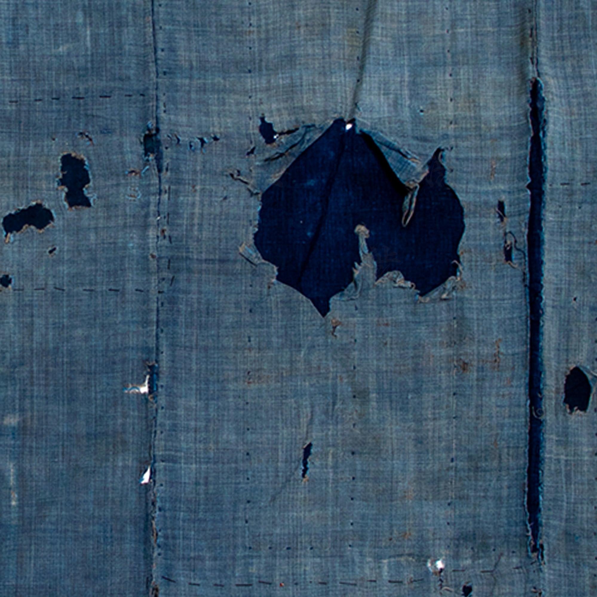 Antique Japanese Boro Futonji Futon Cover