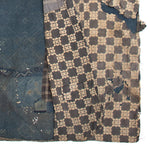 Katazome Boro Futonji -Japanese Indigo Futon Cover