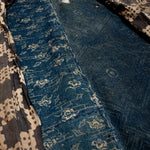 Katazome Boro Futonji -Japanese Indigo Futon Cover