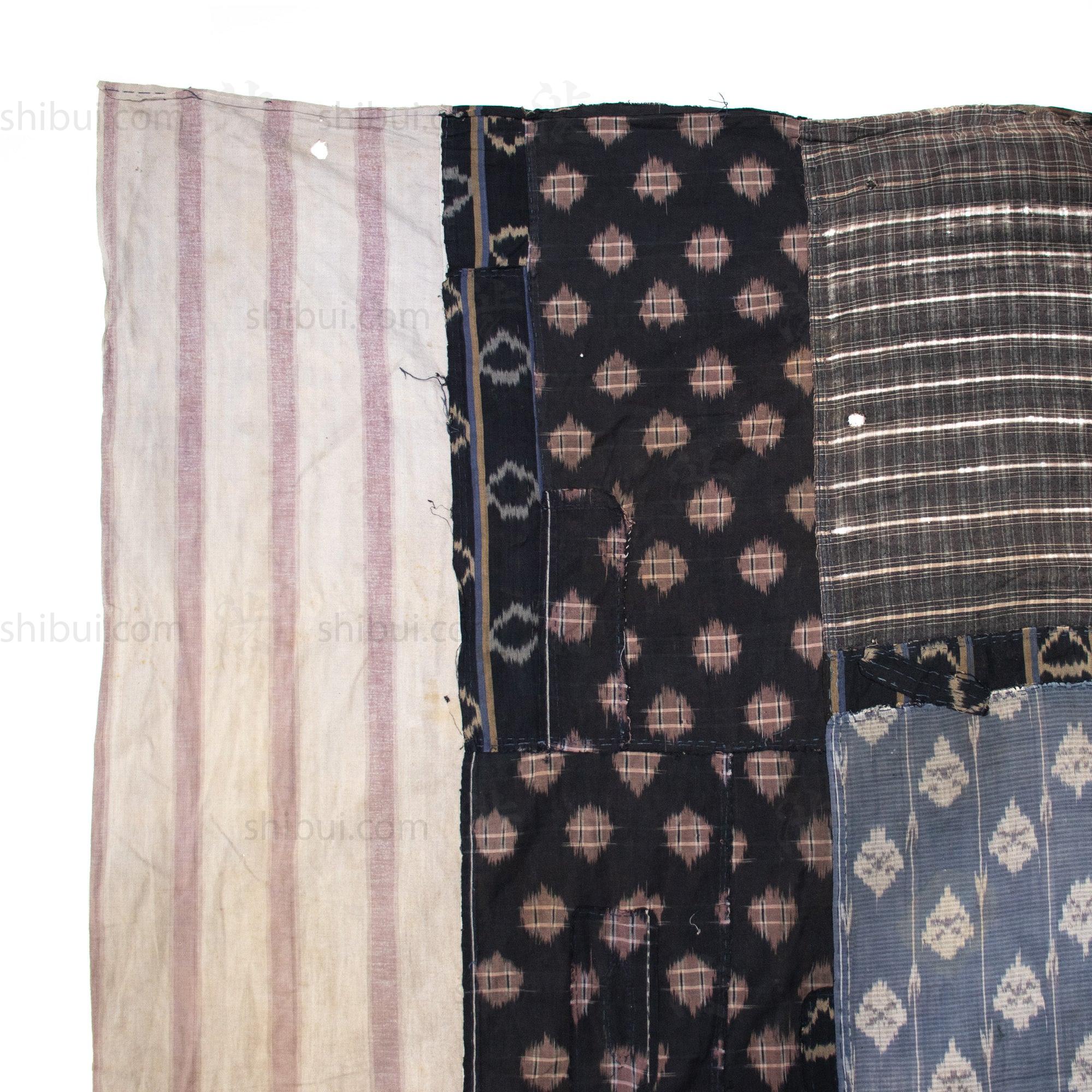 Vintage Japanese Indigo Boro Futonji