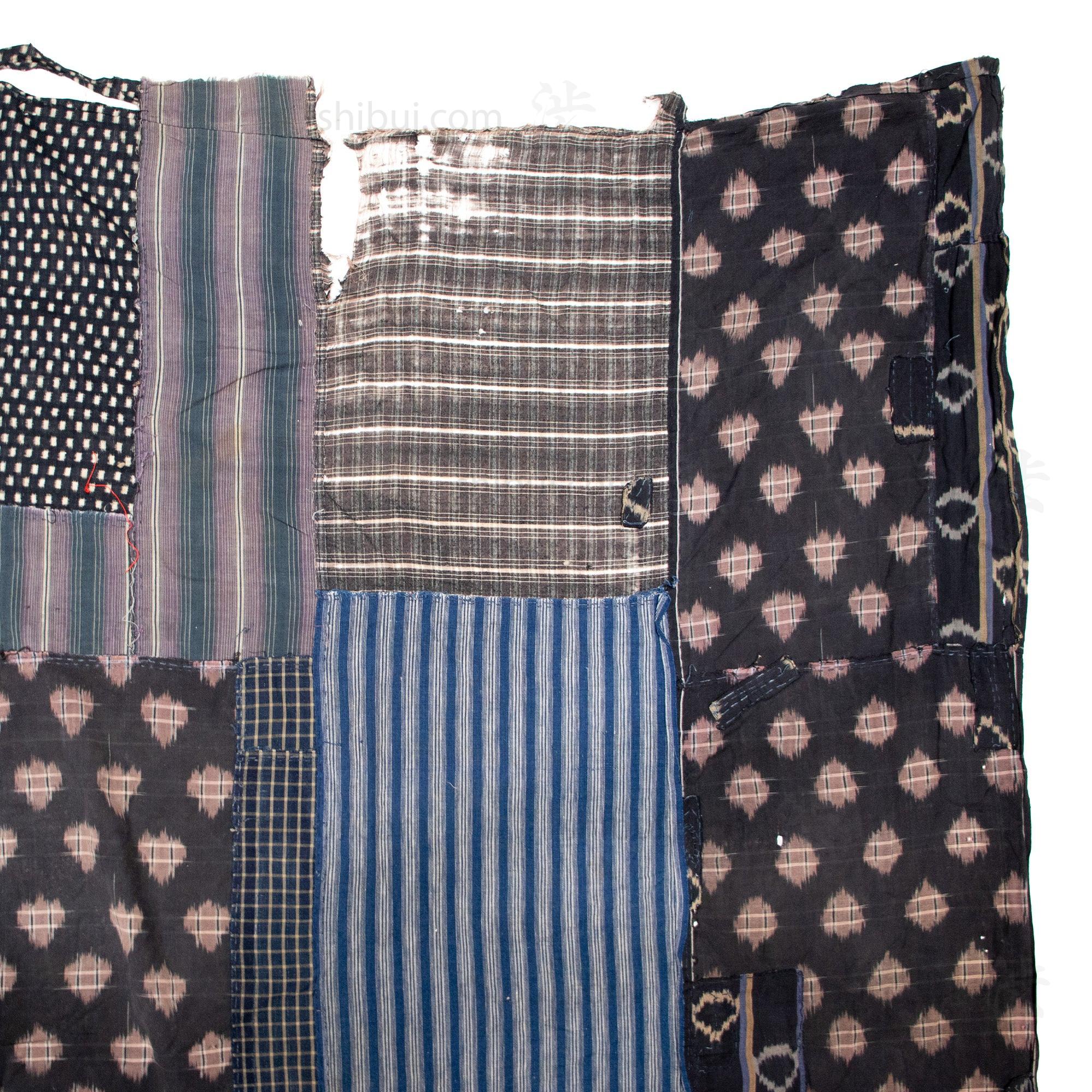 Vintage Japanese Indigo Boro Futonji