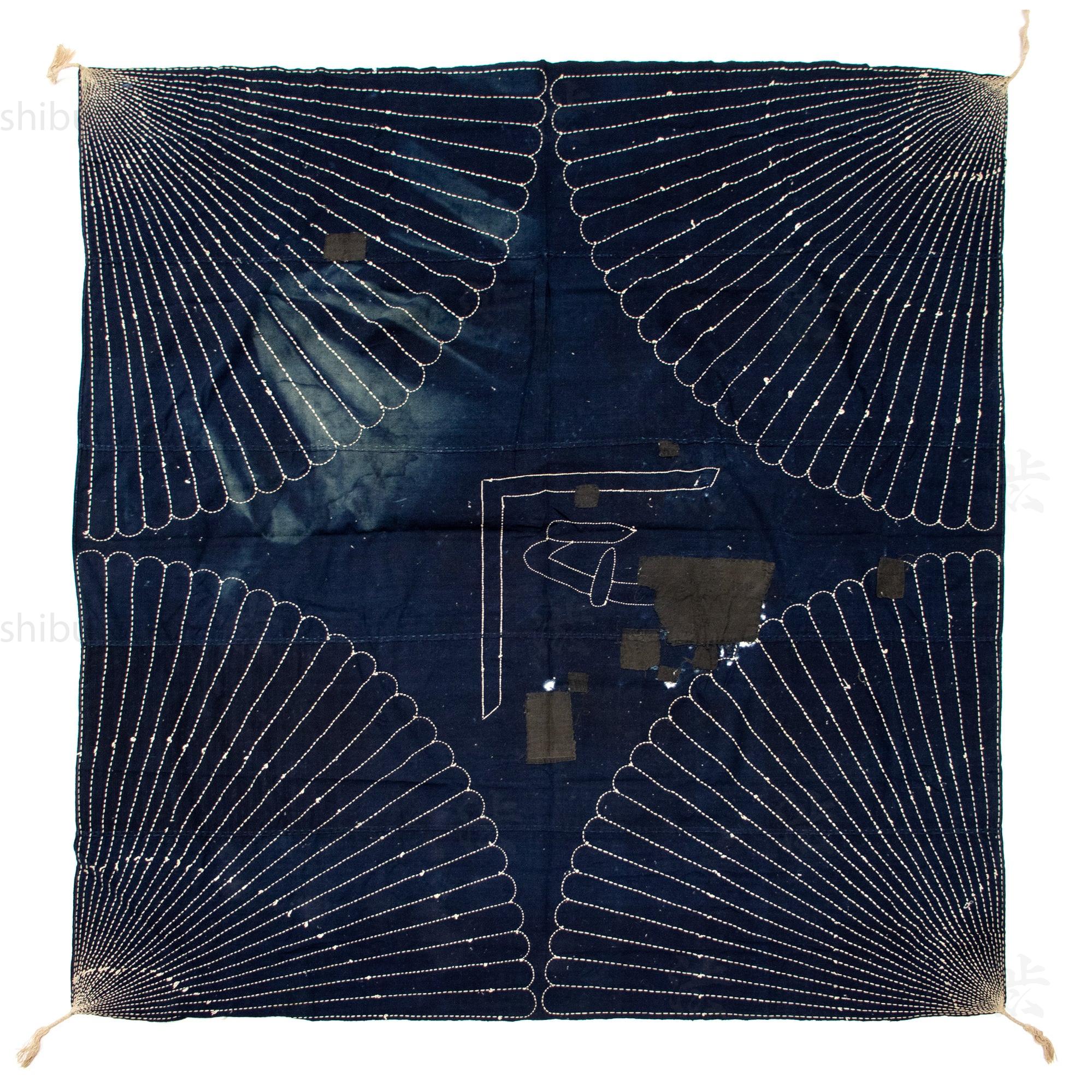 Indigo Sashiko Furoshiki