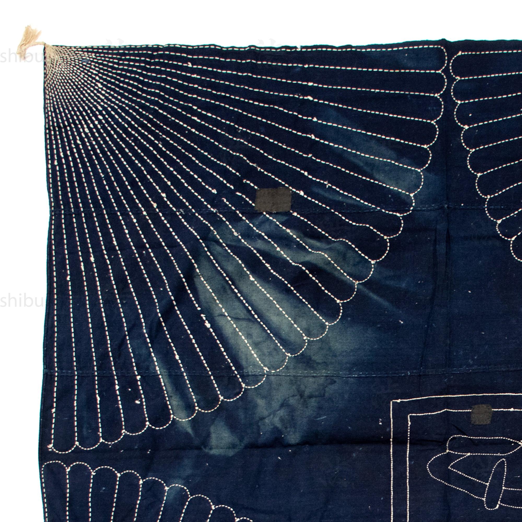 Indigo Sashiko Furoshiki