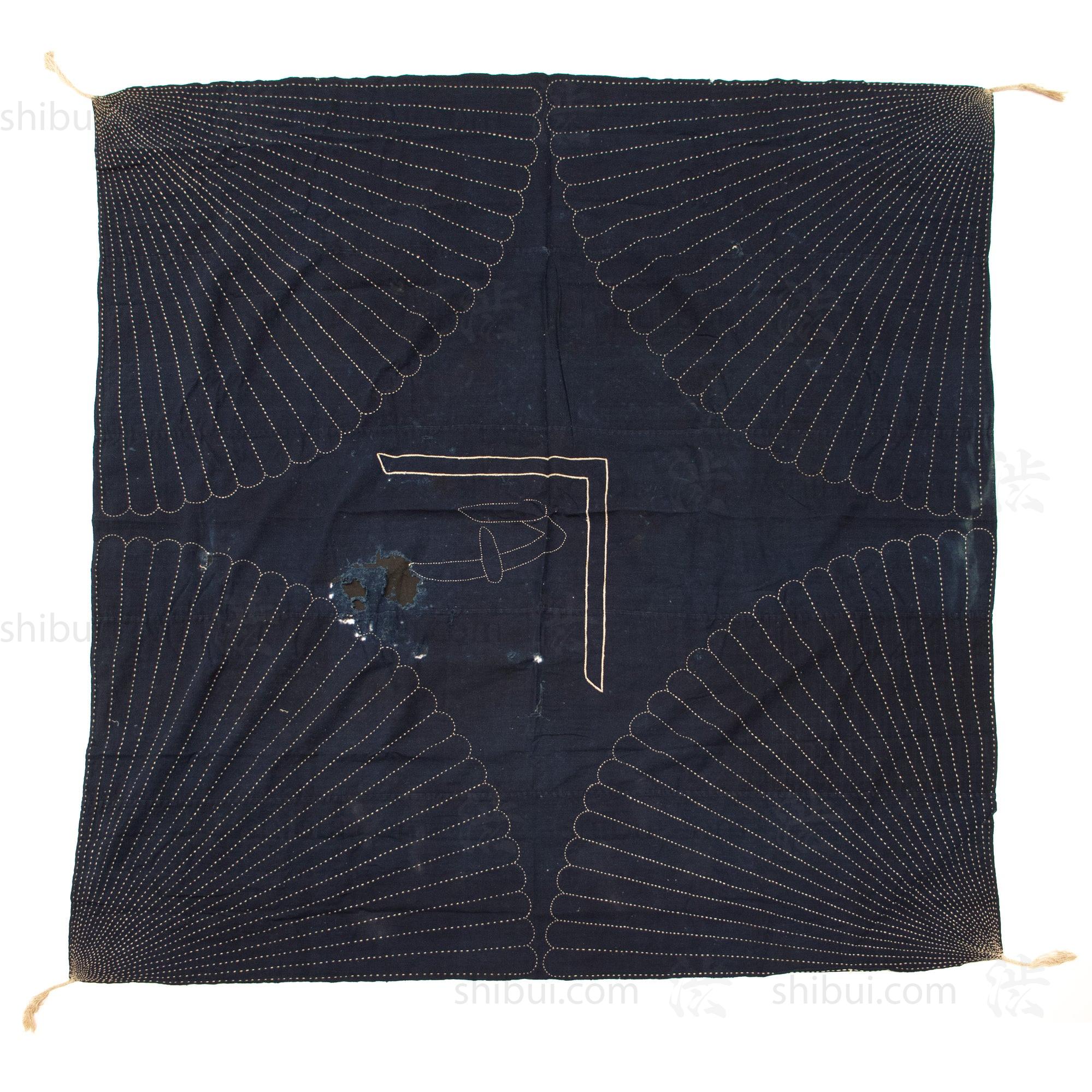 Indigo Sashiko Furoshiki