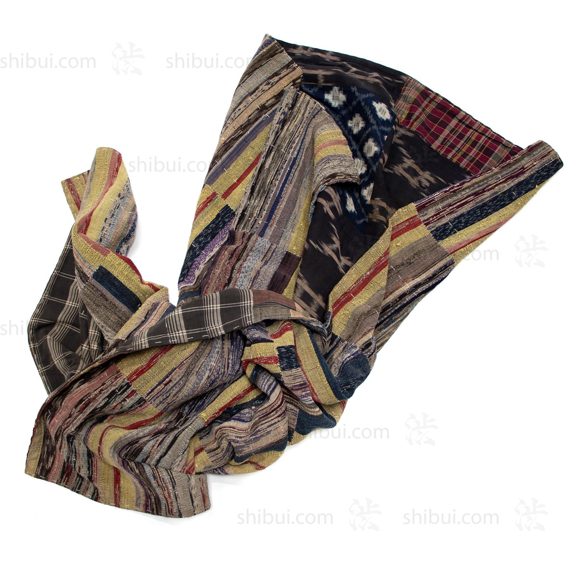 Sakiori Lined Blanket | Japanese Upcycling