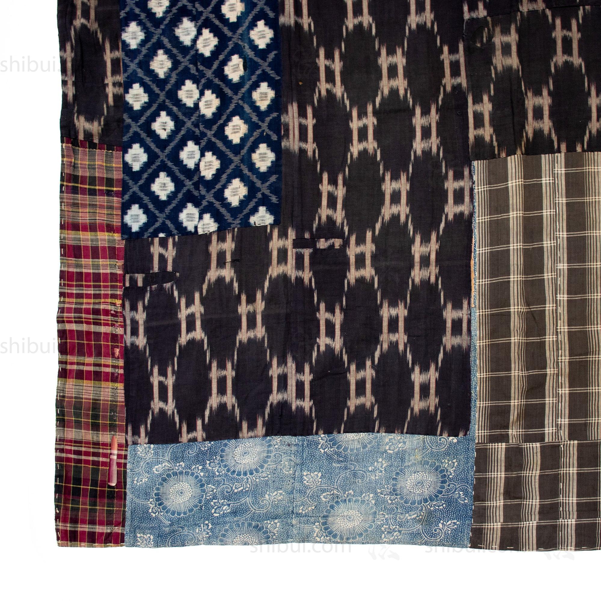 Sakiori Lined Blanket | Japanese Upcycling