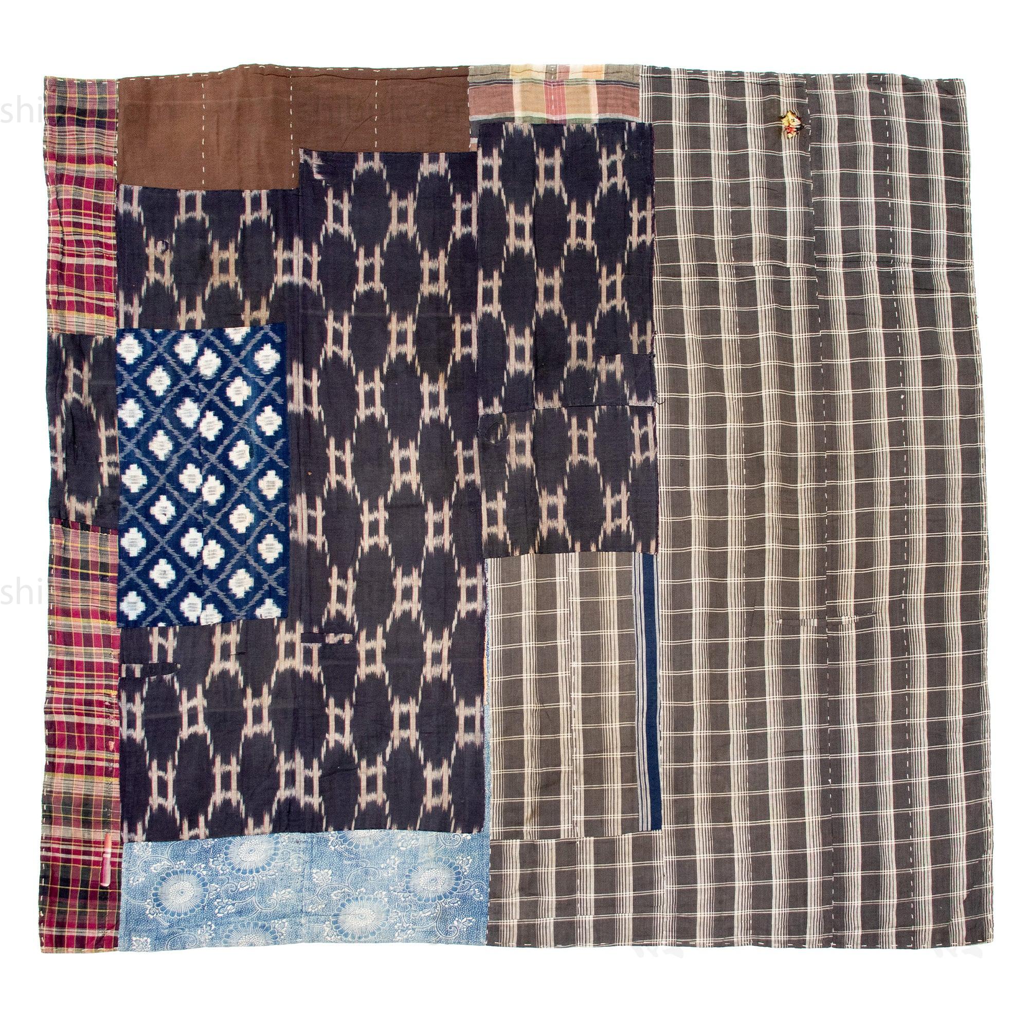 Sakiori Lined Blanket | Japanese Upcycling