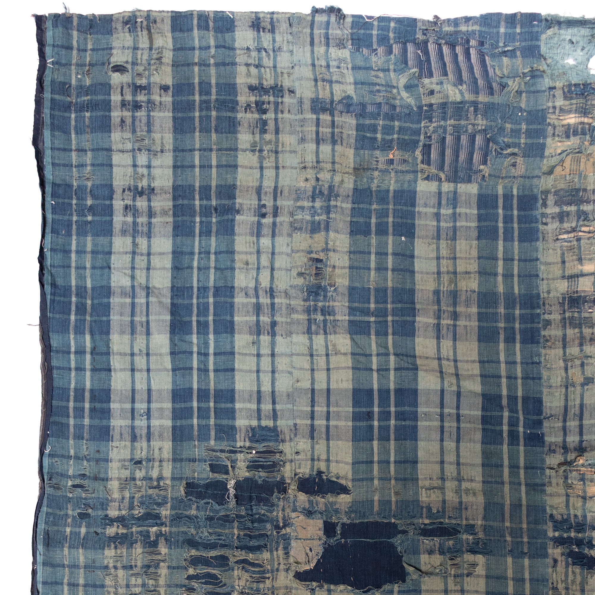 Boro Multilayer Blanket Made From Shima | Japanese Indigo