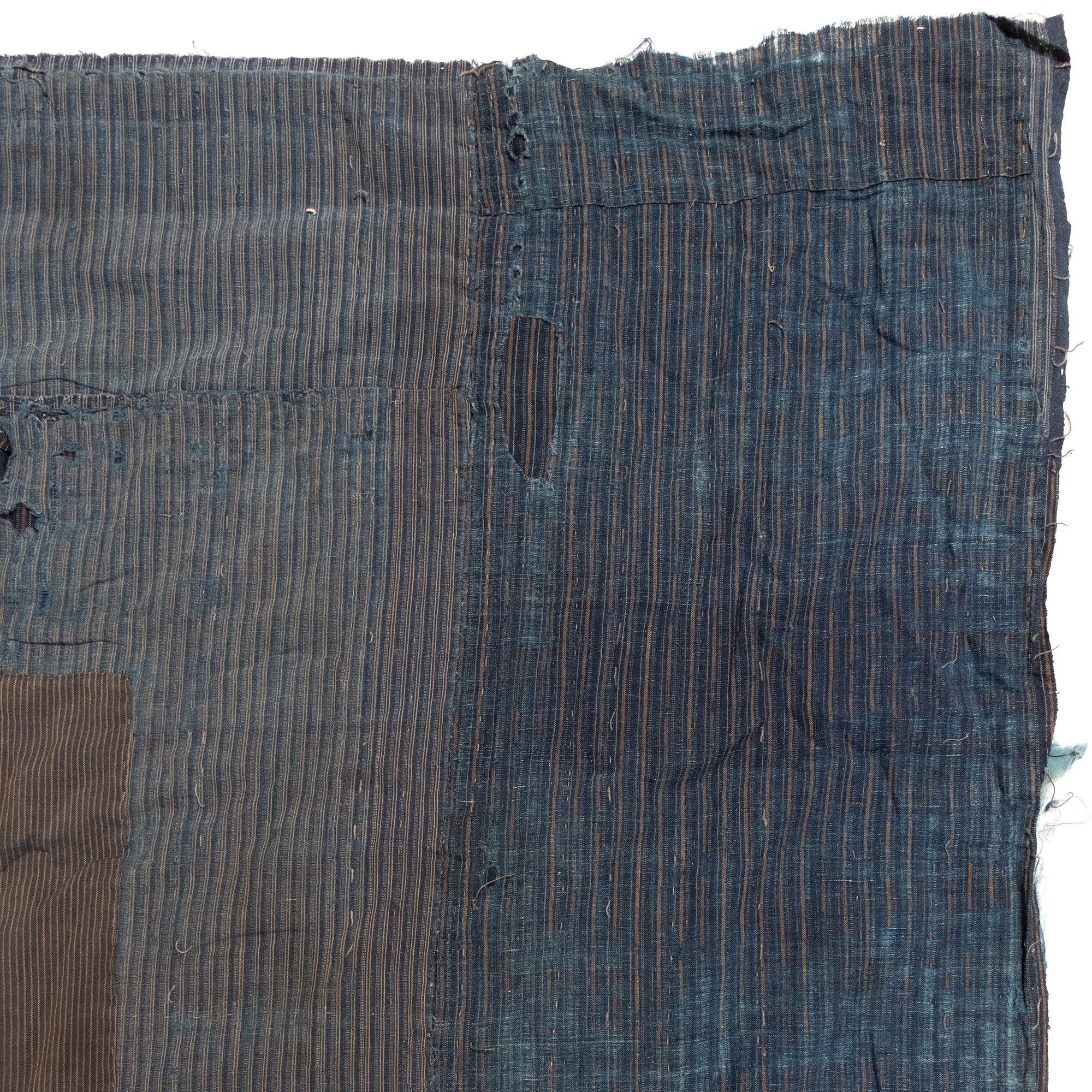 Boro Multilayer Blanket Made From Shima | Japanese Indigo