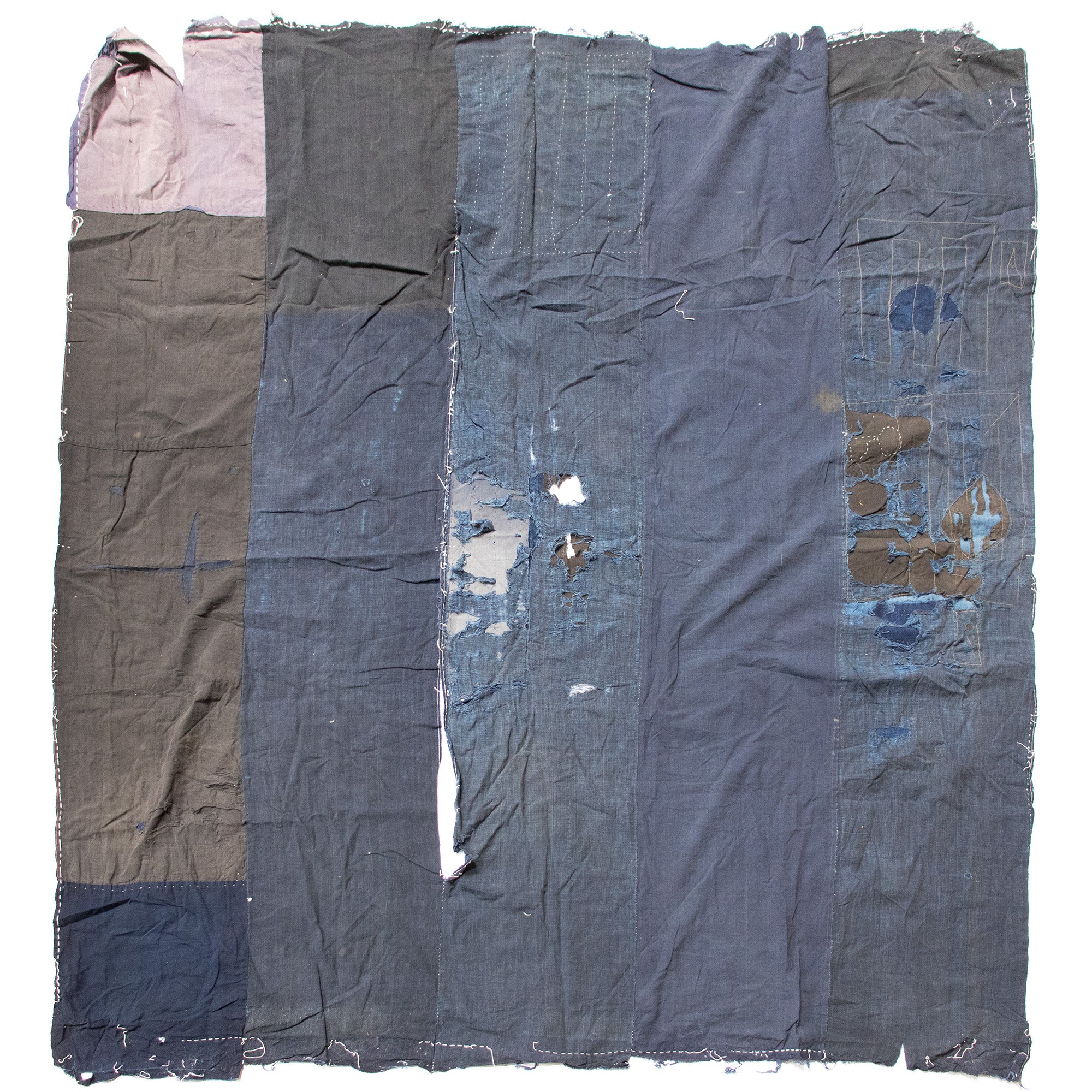 Antique Boro Sheet | Japanese Indigo