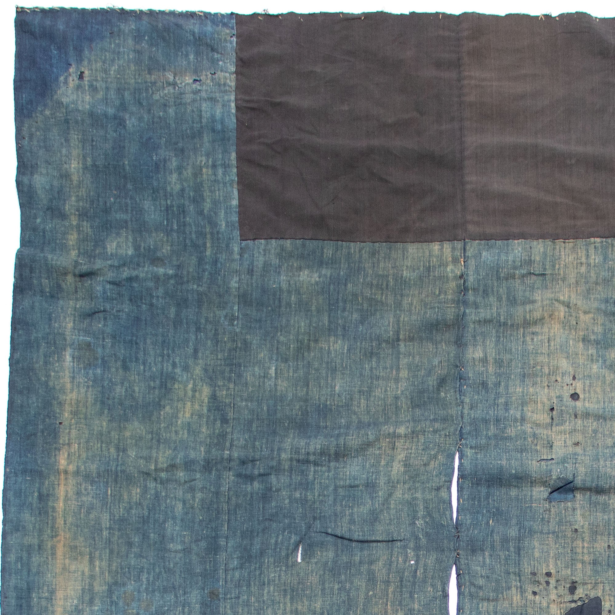 Indigo Boro Sheet | Japanese Patchwork Textile