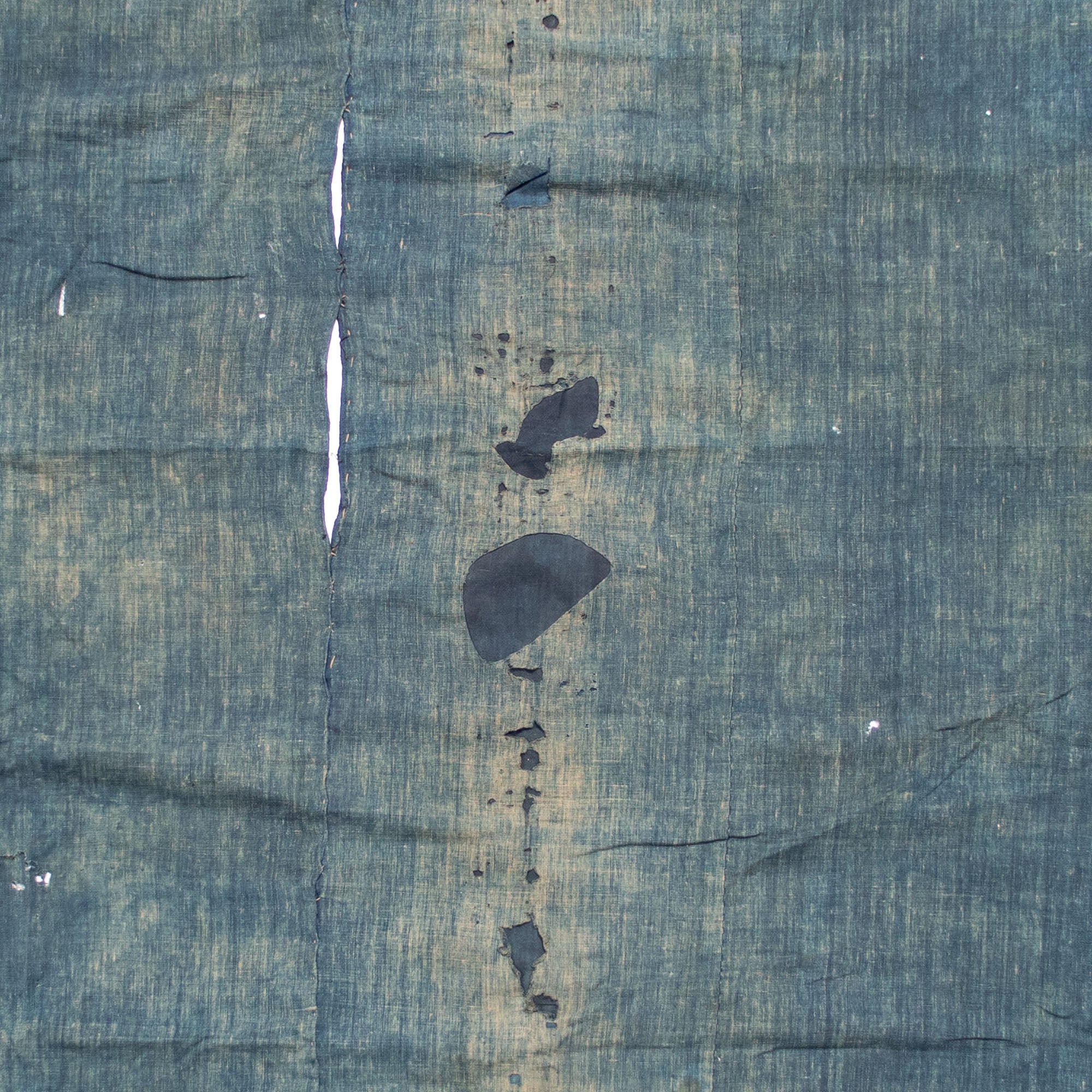Indigo Boro Sheet | Japanese Patchwork Textile